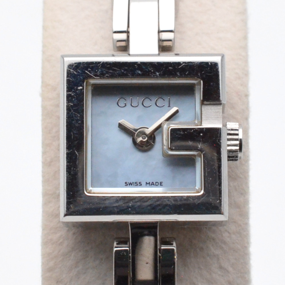 楽天市場】GUCCI グッチ 1500L バングルウォッチ ピンクシェル