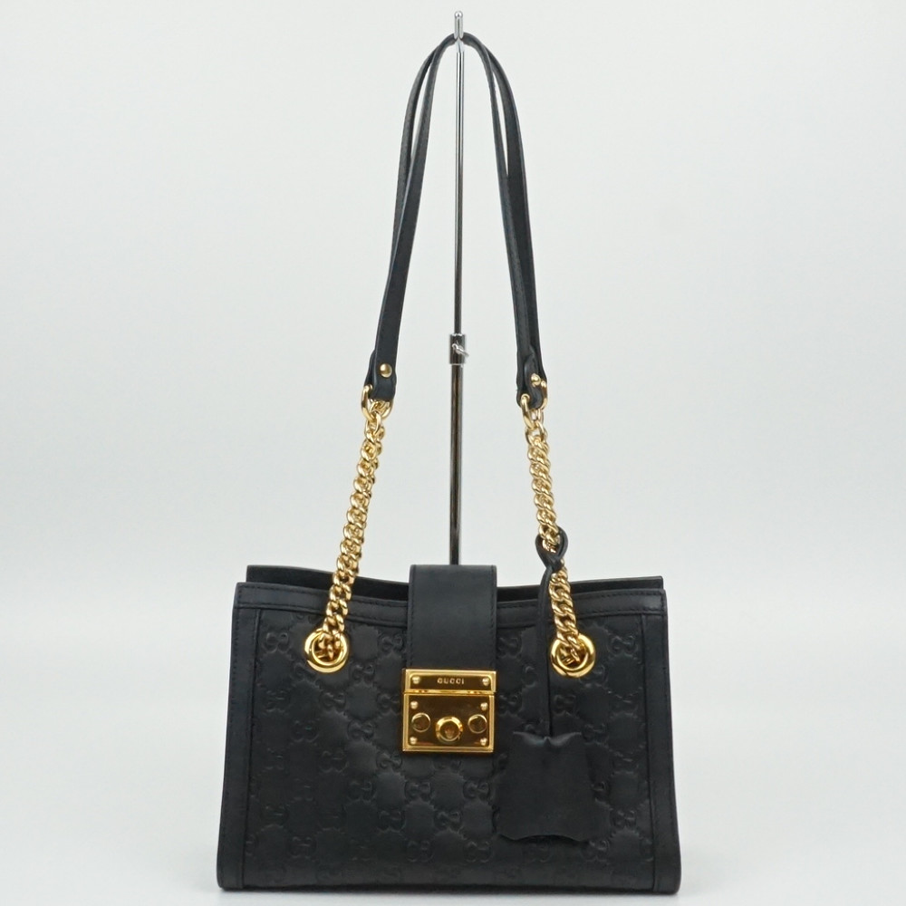 GUCCI ブラック パーティーバッグ ゴールドチェーン GUCCI ブラック パーティーバッグ ゴールドチェーン グッチ