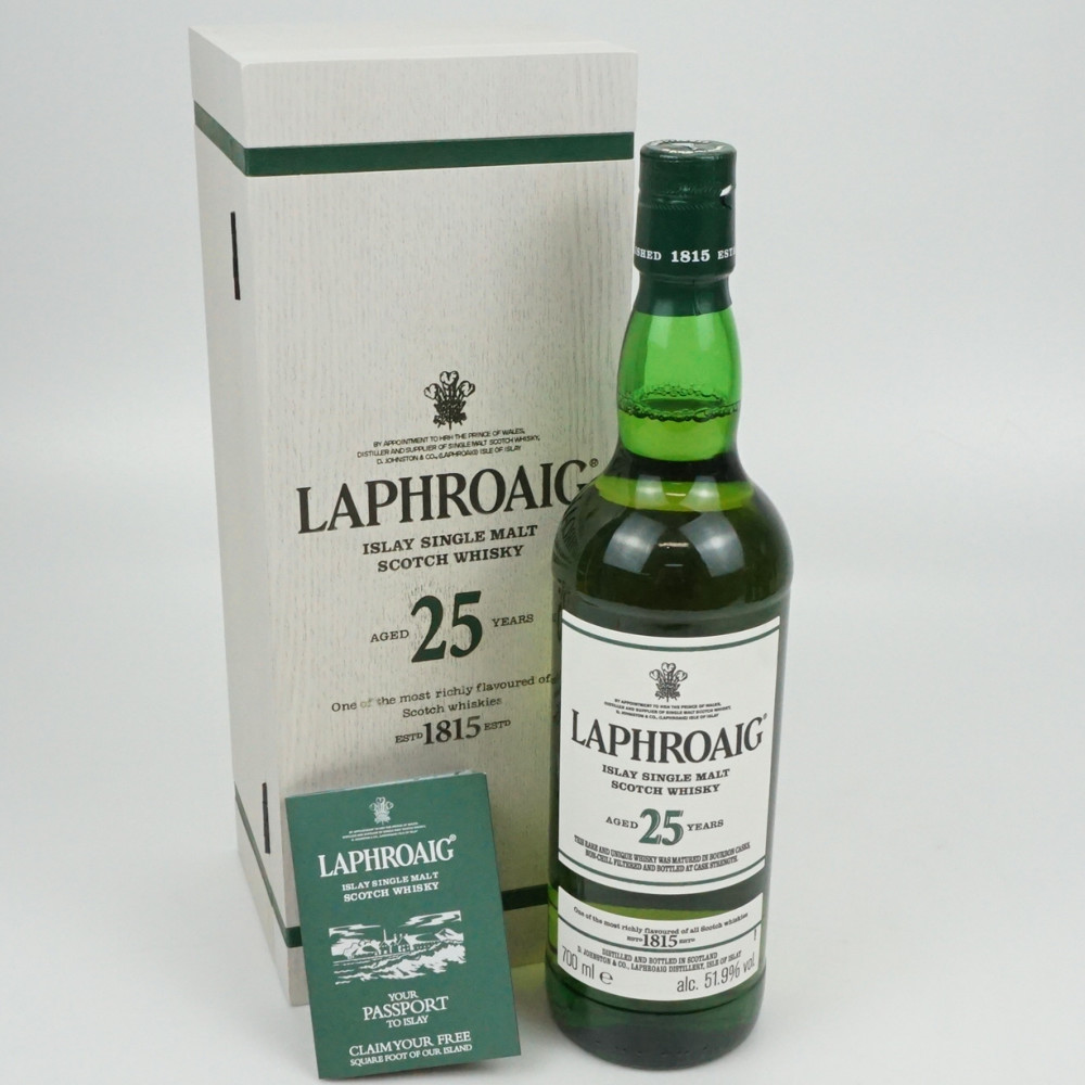 【空瓶・ケース】ラフロイグ25年（Laphroaig25年） 2025年最新】ラフロイグ 空瓶の人気アイテム - メルカリ