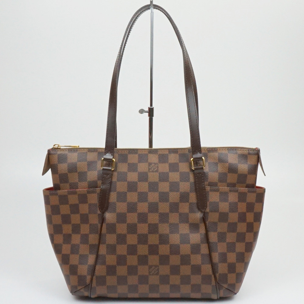 LOUIS VUITTON ルイヴィトン N41282 トータリーPM ダミエ・エベヌキャンバス ブラウン 茶 ハンドバッグ トートバッグ レディースバッグ 【中古】