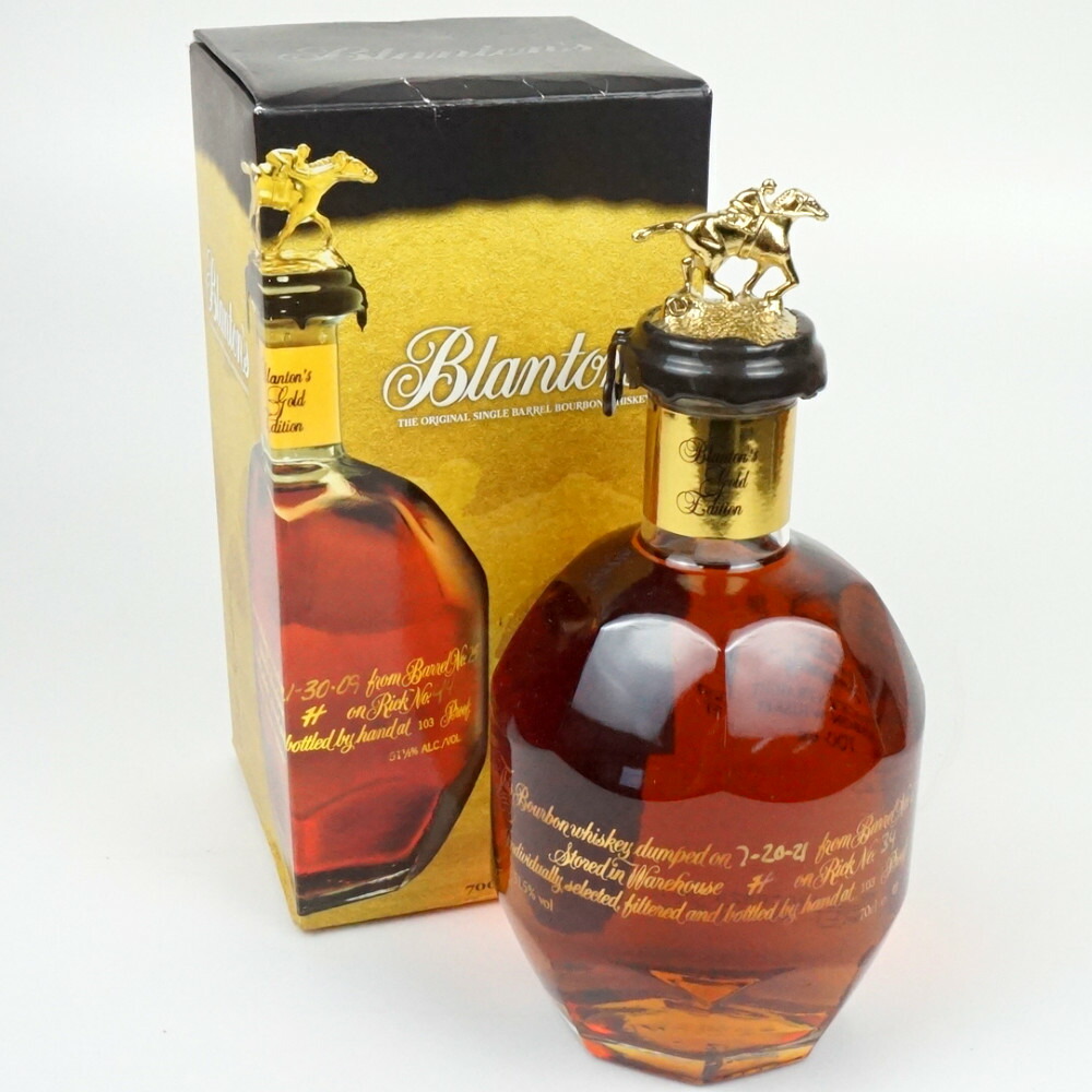 ブラントン ゴールド 700ml 約51.5度 箱付(2本) ブラントン ゴールド 箱付き 並行品 51.5度 700ml : お酒のちゃ