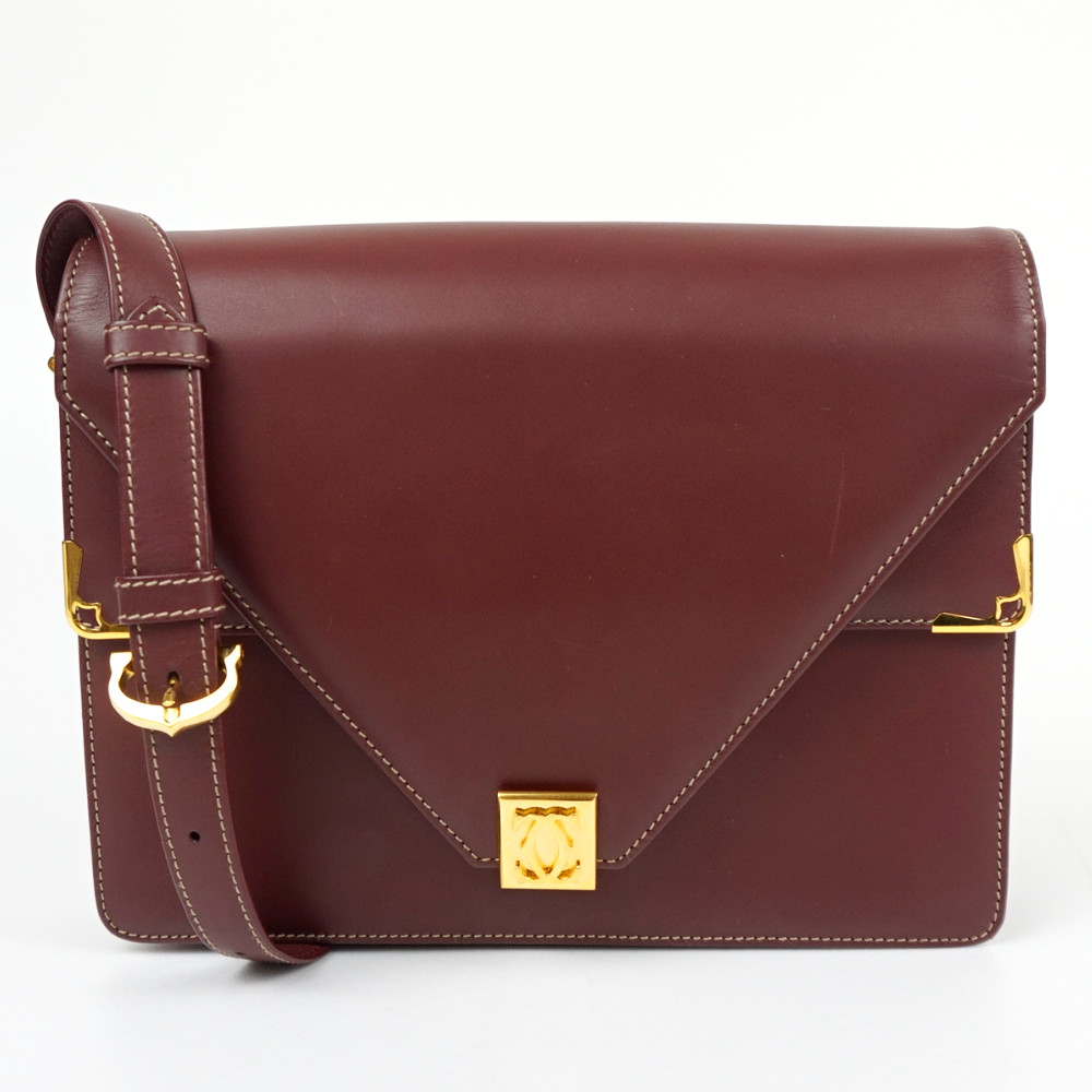 楽天市場】【5%OFFクーポン】 カルティエ ショルダーバッグ マスト