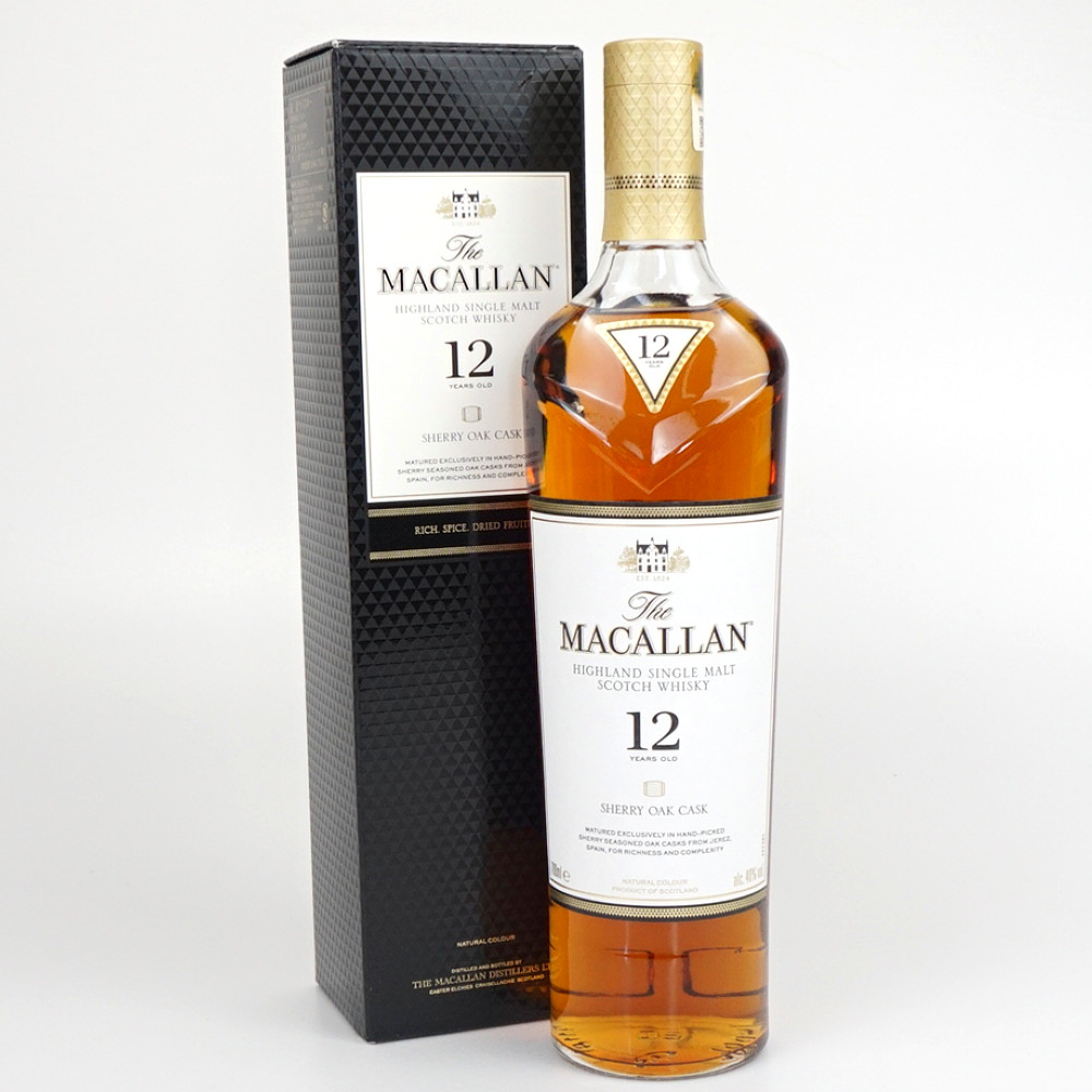 未開栓】The MACALLAN ザ・マッカラン 7年 ジオベネッティ ウイスキー