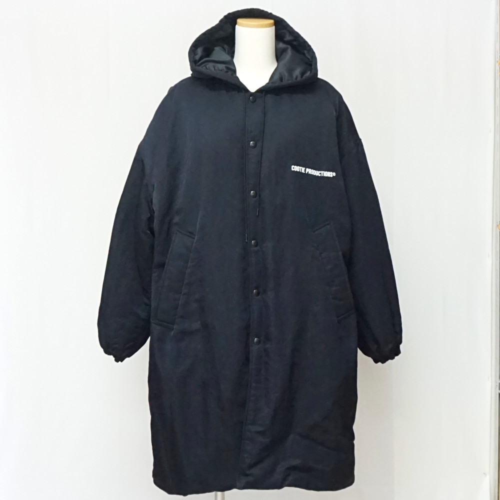 楽天市場】cootie ウールカーコート 羊革 レザー 黒 M