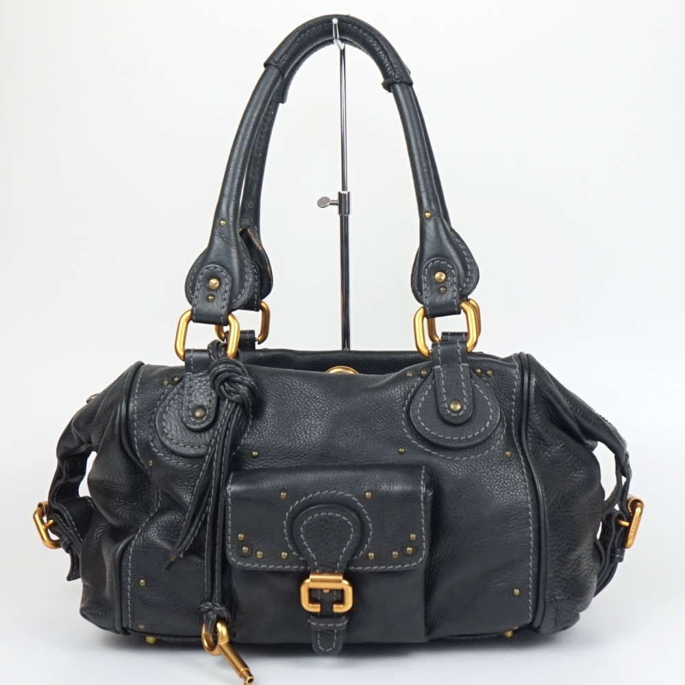 のり クロエ Chloe パディントンバッグ レディース クロエ CHLOE パディントン バッグ ゴールド美品