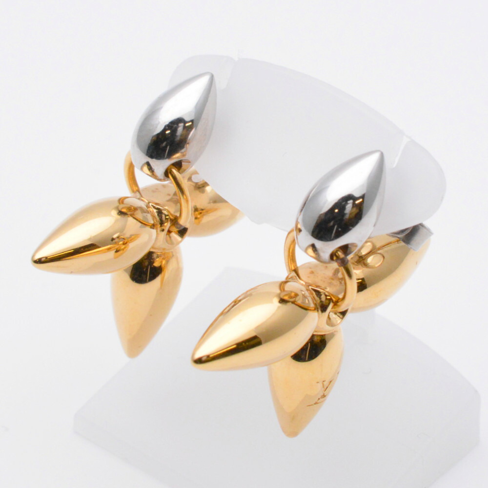 ルイヴィトン バーグラヴレターズ ピアス LOUIS VUITTON ルイヴィトン ブックルドレイユ ハートフォーリン