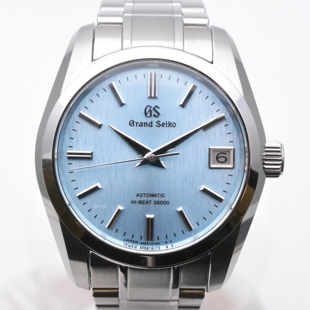 Grand Seiko　グランドセイコー　SBGH347　ヘリテージコレクション 氷瀑　アイスブルー　青　自動巻き(手巻付き)　オートマチック　37mm　メンズ時計　腕時計　【中古】