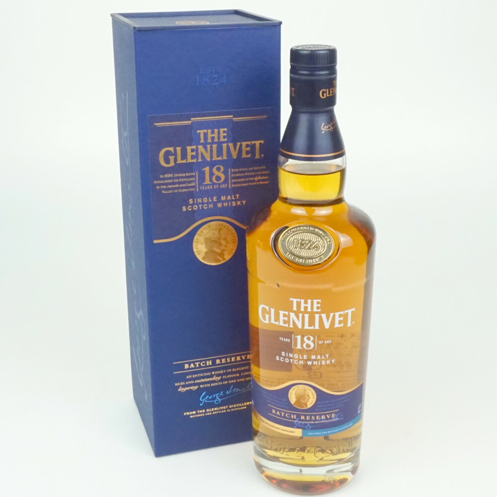 楽天市場】ザ・グレンリベット 18年 バッチリザーブ 700ml 40度