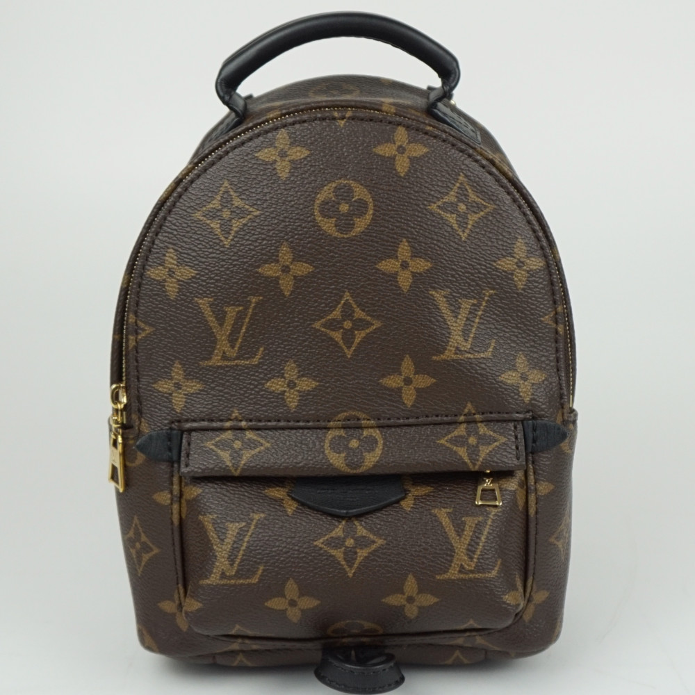 LOUIS VUITTON　ルイヴィトン　M44873　パームスプリングス バックパックMINI　モノグラム・キャンバス　ブラウン　茶　リュックサック　バックパック　レディース　【中古】｜質屋かんてい局　盛岡店