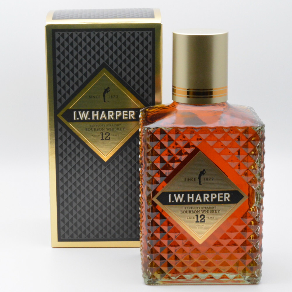楽天市場】I.W. ハーパー 12年 デキャンタボトル ケンタッキー