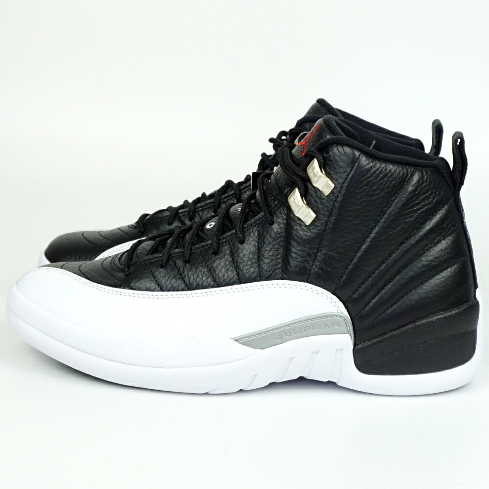 NIKE ナイキ CT8013-006  AIR JORDAN 12 RETRO エアジョーダン 黒いこと バーシティレッド 白いこと 大きさ書きあらわすUK8.5 約27.5糎座標軸 メンズシューズ 御召しもの 【中古】