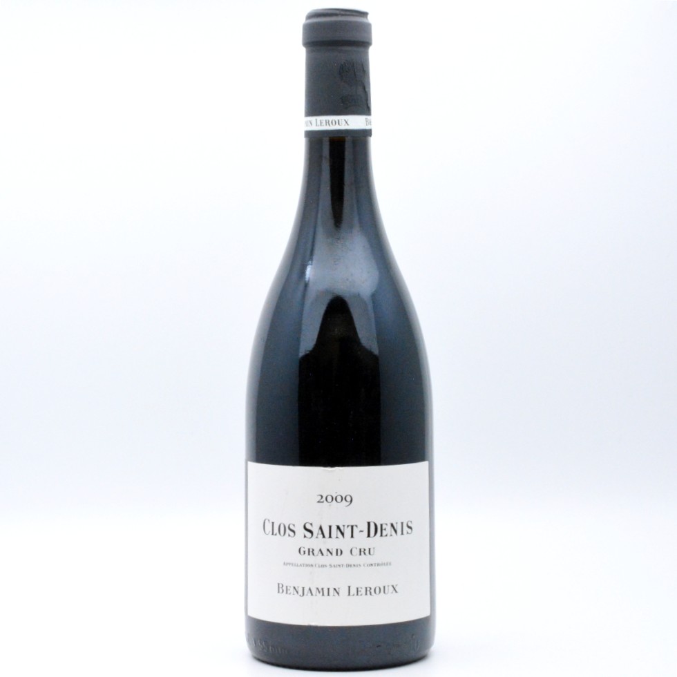 CLOS SAINT DENIS 2009 BENJAMIN LEROUX　バンジャマン ルルー クロ サン ドニ　750ml　アルコール13度　フランス　ワイン　果実酒　酒　未開栓　【中古】 24,708円