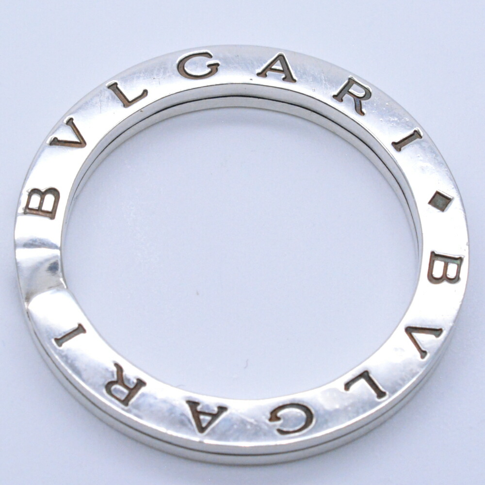 BVLGARI　ブルガリ　ブルガリブルガリ キーリング　SV925　重量約11.6g　キーホルダー　キーチャーム　ブランド小物　メンズ　レディース　【中古】
