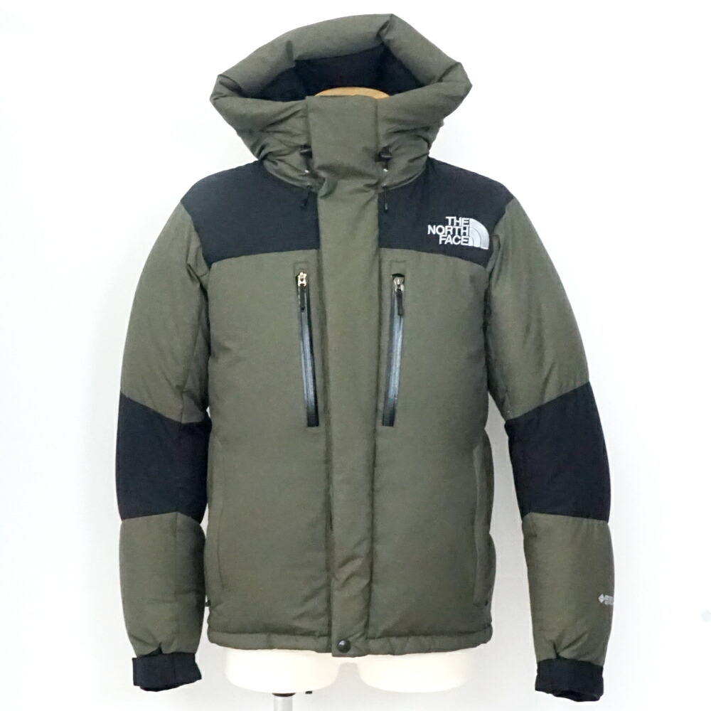 THE NORTH FACE　ザ ノースフェイス　ND92240　バルトロライトジャケット　カーキ　サイズ表記Mサイズ　ナイロン100％　メンズダウン　アパレル　【中古】