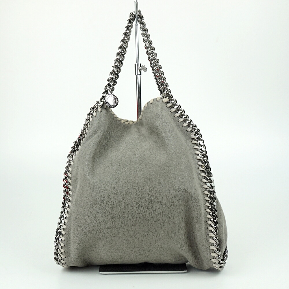 STELLA McCARTNEY　ステラマッカートニー　371223　ファベラミニ ショルダーバッグ　グレー系　灰色　ハンドバッグ　チェーンバッグ　レディース　【中古】