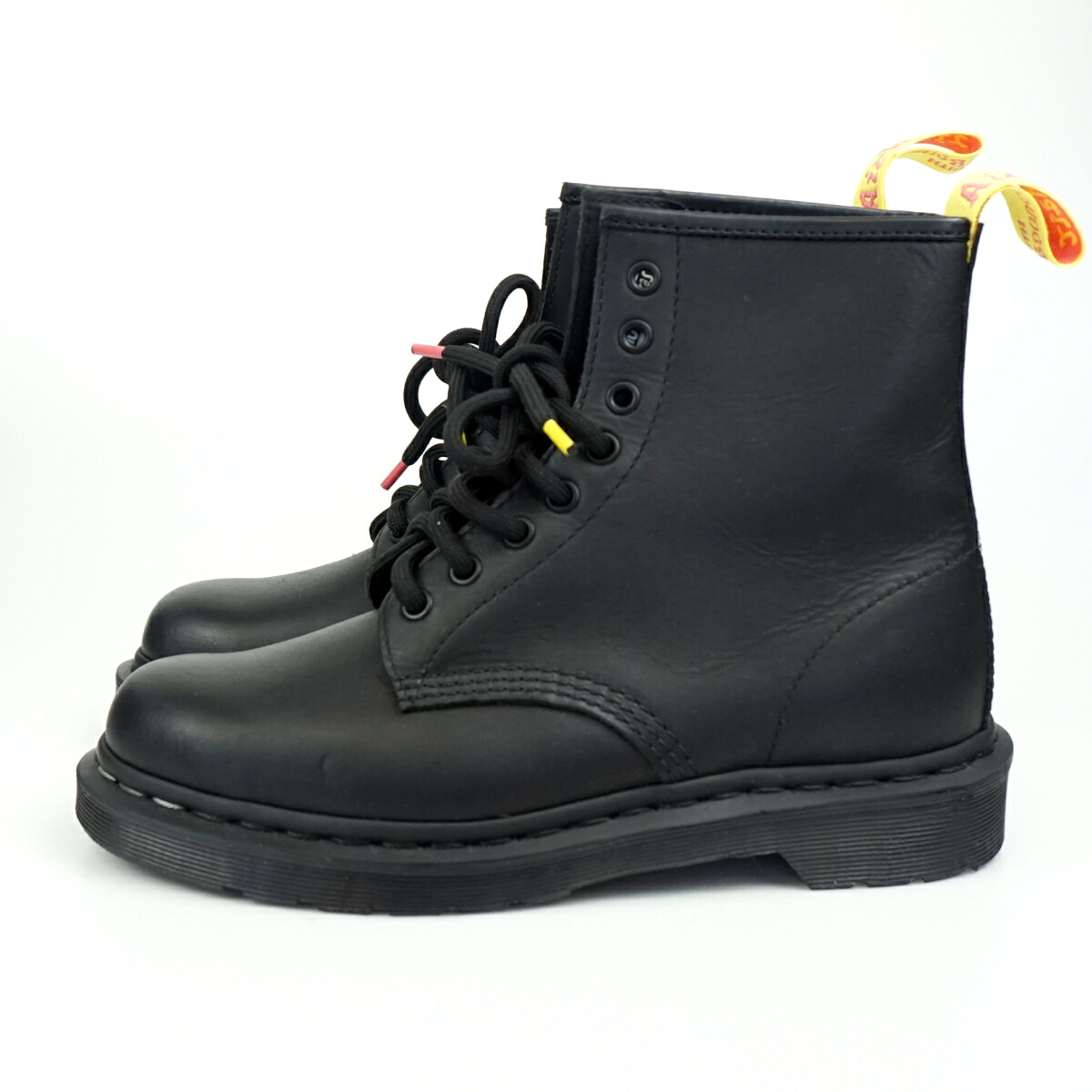Dr.Martens 御医者さんマーチン 1460 8大広間ブーツ セックスピストルズコラボ 黒いこと 黒 大きさ書きあらわすUK7 日本大きさ約26.0糎座標軸 メンズブーツ お召しもの 【中古】