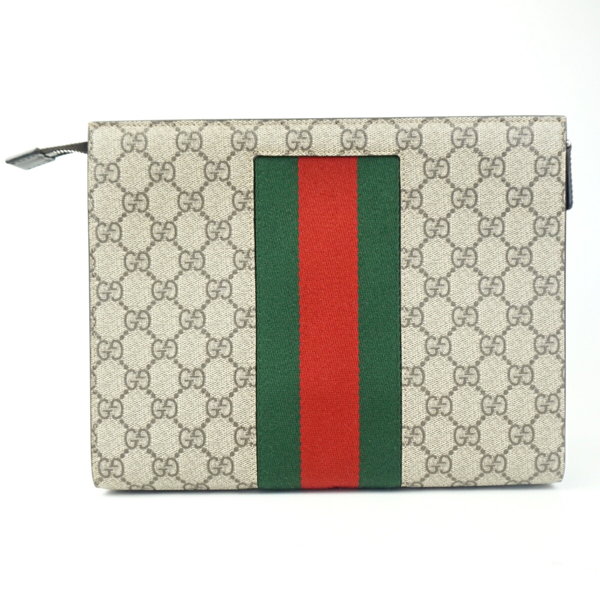 GUCCI グッチ 475316 クラッチペダル御徒面子 ベージュ系 茶 GG柄 シェリー酒伝達ルート 二番め御徒面子 メンズ御徒面子 【中古】