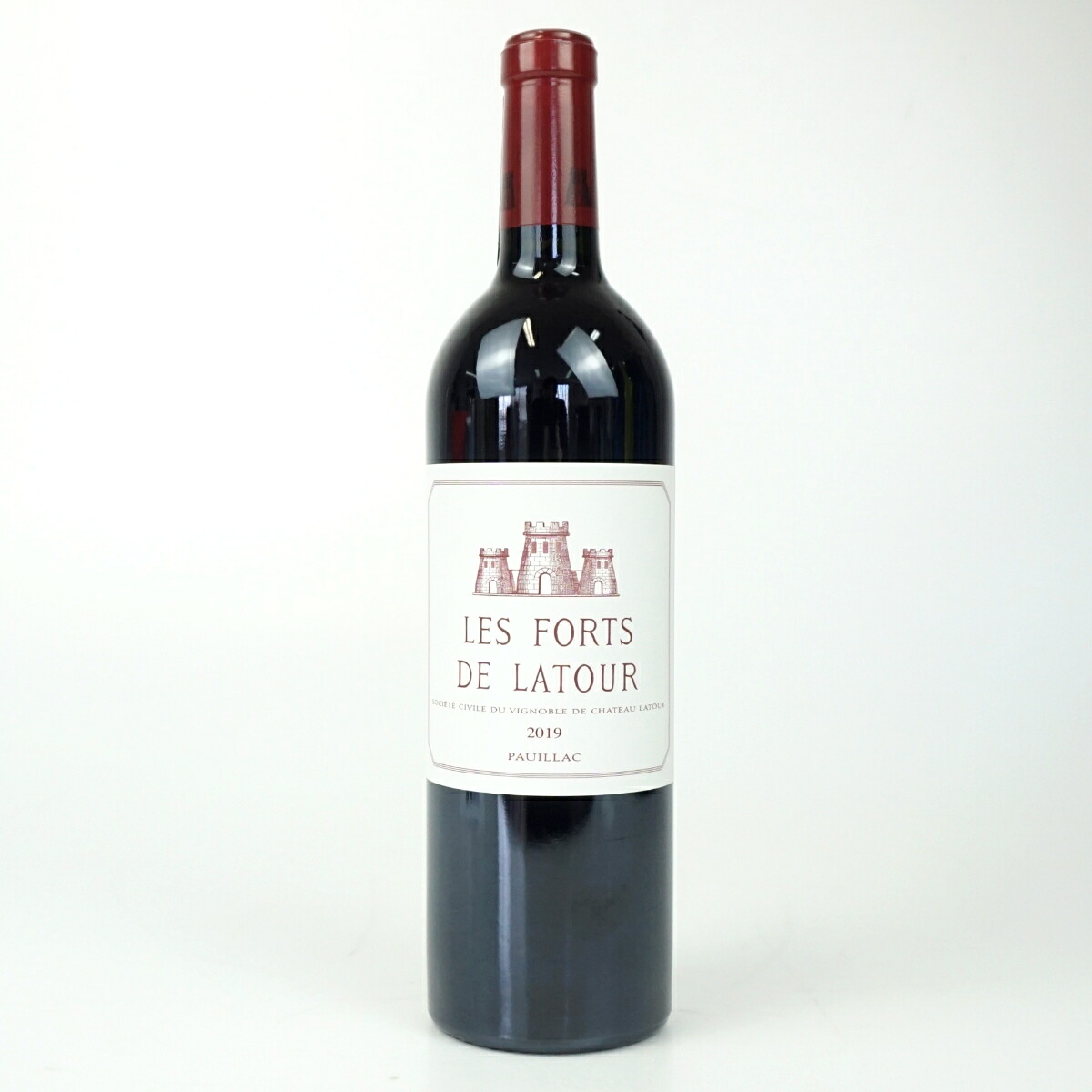 LES FORTS DE LATOUR 2019　レ・フォール・ド・ラトゥール　フランス　赤ワイン　辛口　アルコール度数14.0度　容量750ml　果実酒　未開栓　【中古】