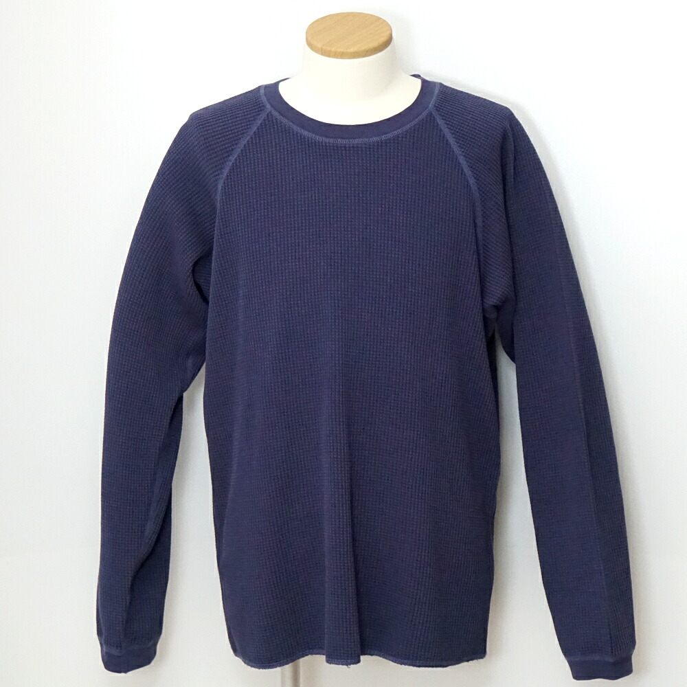 【中古】 STUSSY ステューシー 1140382 Extra Tough Thermal  サーマル 米国海軍 紺 大きさXL メンズトップス 御召しもの