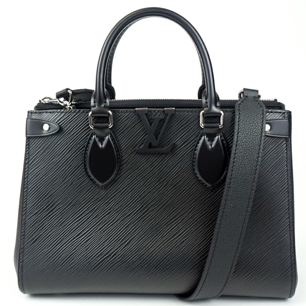 【中古】 LOUIS VUITTON ルイヴィトン M57680 グルネル・トートPM エピレザー ノワール 黒いこと 黒 ハンドバック ショルダーバッグ 膝掛け 曲がった掛け レディース