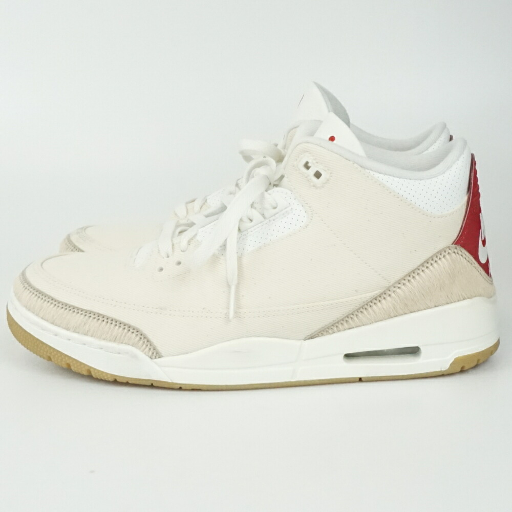 【中古】 NIKE×LEVIS ナイキ×リーヴァイズジーンズ AIR JORDAN 3 RETRO SP Ecru Denim IR0910 400 エア湖 ジョーダン 3 レトロ SP エクリュ ジーンズ 大きさ書きあらわすUS11.5 日本大きさ約29.5珊 メンズスニーカー メンズシューズ 御召しもの