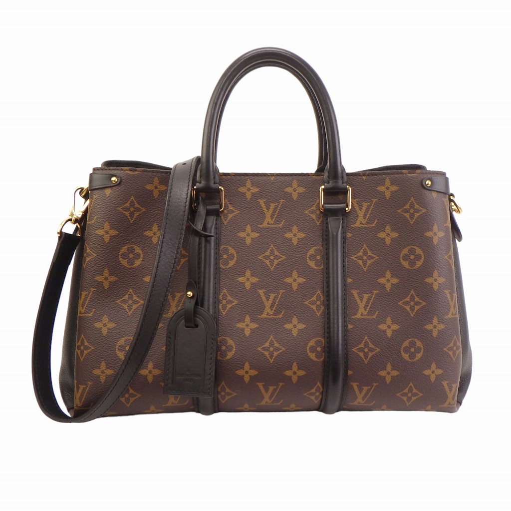 *LV*Liv Pochette ブラックモノグラムショルダーバッグ M83301 Pochette Liv Monogram Empreinte Leather - Wallets and Small