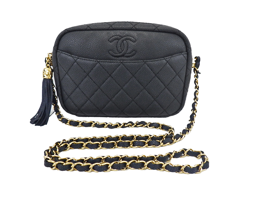 楽天市場】CHANEL シャネル タッセル フリンジ チェーンショルダー