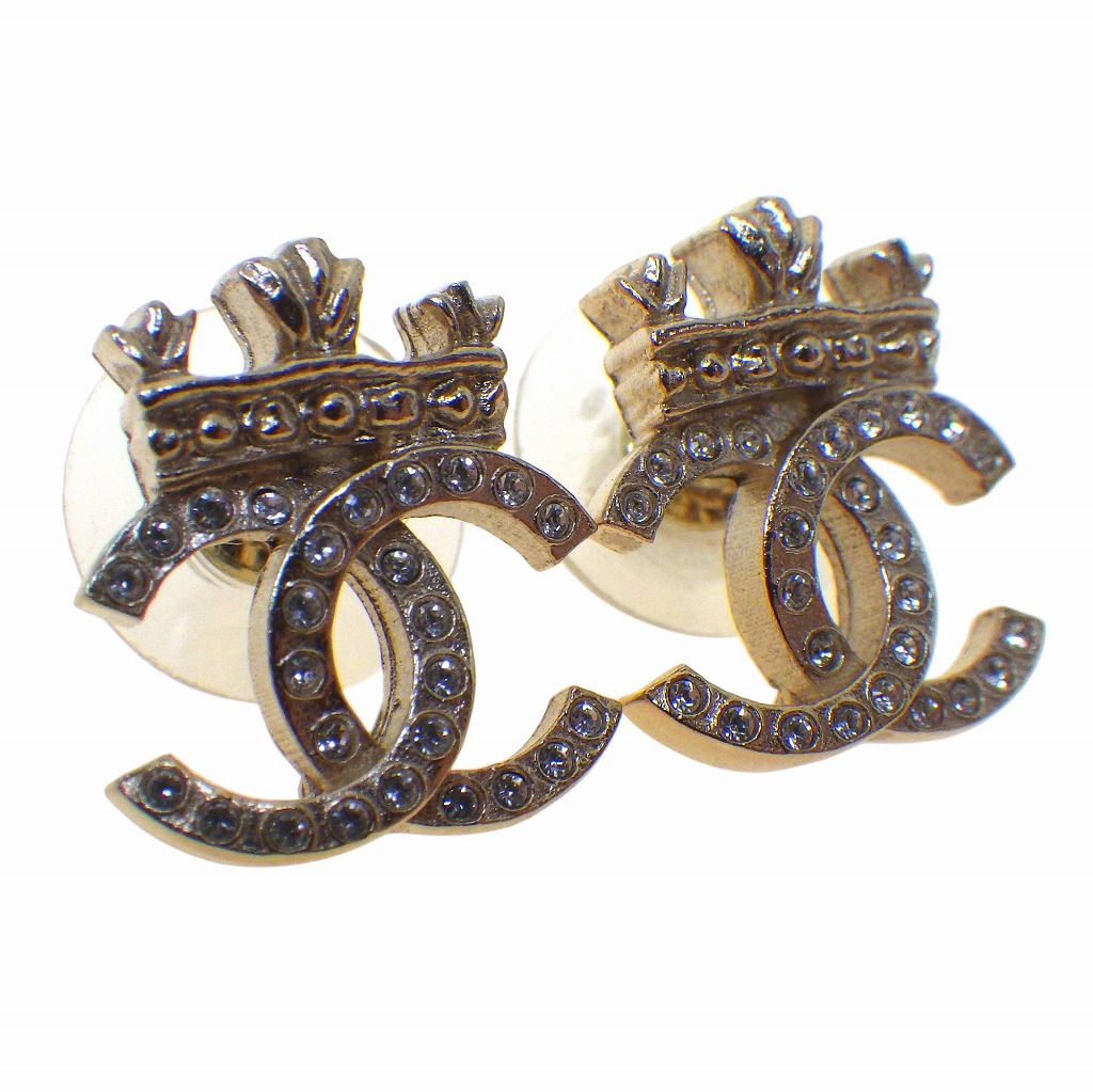 楽天市場】CHANEL シャネル ココマーク ラインストーン付き バンビ