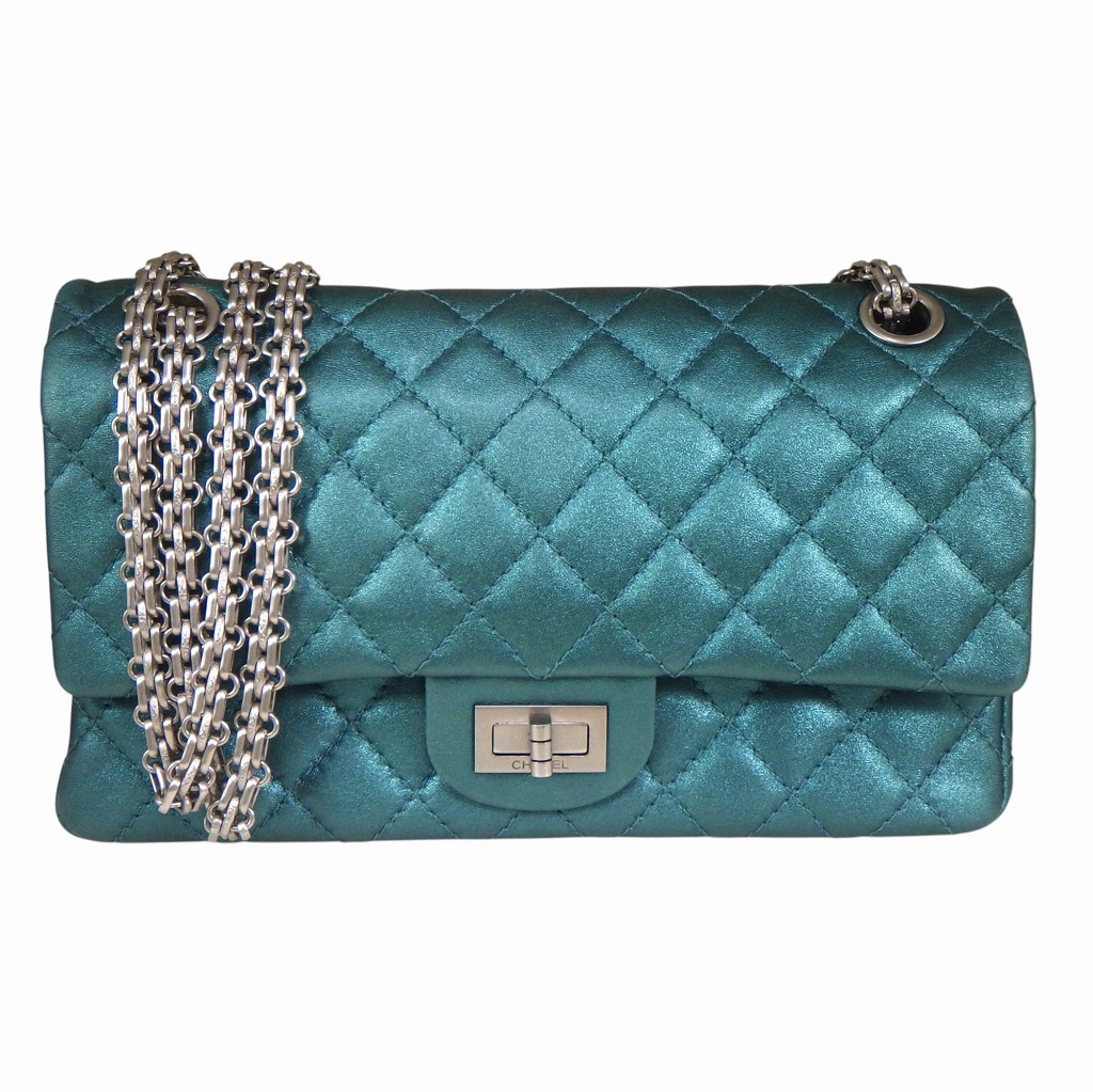 楽天市場】CHANEL シャネル 2.55 チェーンショルダーバッグ Wフラップ 