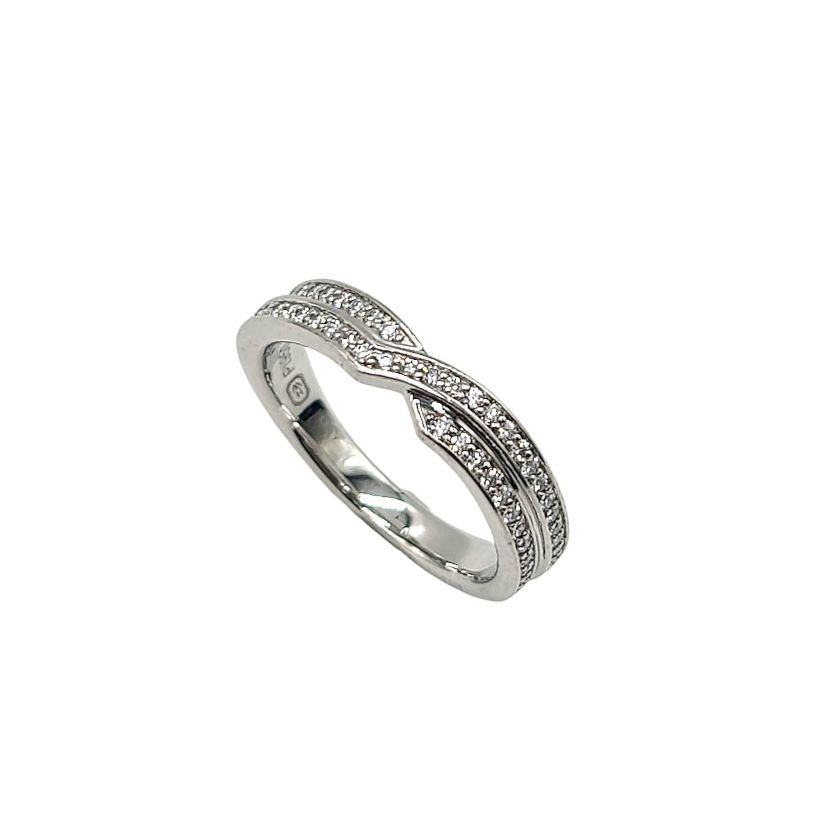 楽天市場】ハリーウィンストン ダイヤモンド トリスト ワンロウ バンド