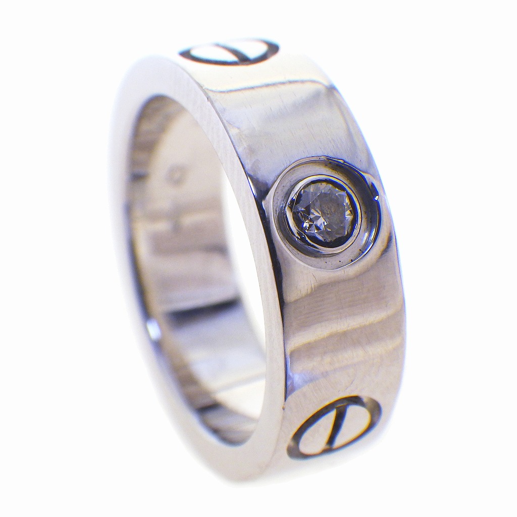 楽天市場】カルティエ 指輪 Pt950 ラブリング 幅5.5ミリ B40849 #47(7