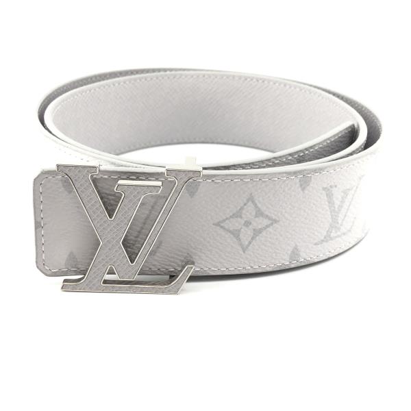 新しいコレクション メンズベルト Louis Vuitton ルイヴィトン M0158 サンチュール イニシャル タイガラマ ベルト メンズ ウエスト約80 90cm 白 ブランド 管理ry Www Kanwarenterprises Co In