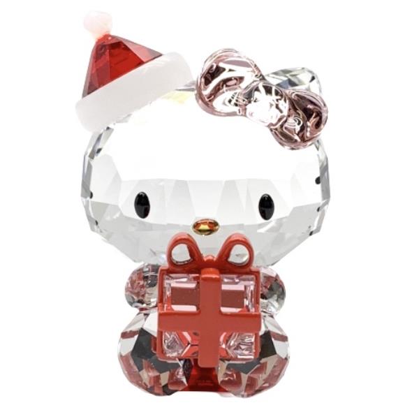Swarovski スワロフスキー ハローキティ コラボ サンリオ 置物 インテリア クリスタル サンタクロース クリスマス キティちゃん ギフト 管理ry Formenterarent Es