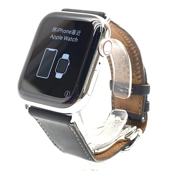 Hermes エルメス Apple Watch アップルウオッチ 腕時辰儀 おつウォッチ Series4 44mm Ss 革 色帯皮 橙黄色 保するry 中古 B 名古屋錦三丁目販売店 Damienrice Com