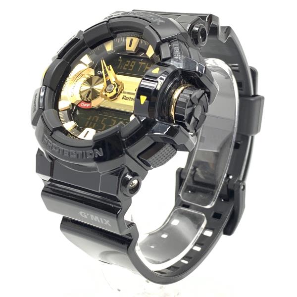 Casio カシオ ウオッチ Gba 400 1a9jf G Mix ジーミックス G Shock G虚脱状態 黒いこと ゴールド 咎人 カレンダ アナデジ メンズ 抑制ry Hotjobsafrica Org