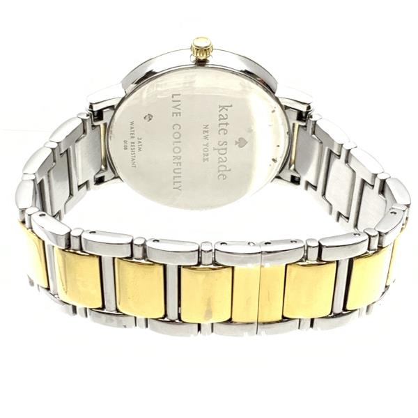 Kate Spade ケイトスペード 腕時計 メトロ Ksw1141 クオーツ シルバー文字盤 3針 カレンダー デイト レディース ステンレス 管理ry Nerodesign Com Br