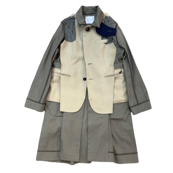 sacai 18AW docking Melton Coat お年玉セール特価 - fazendadoretiro