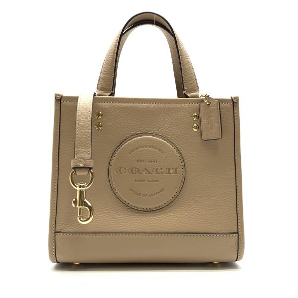 【楽天市場】COACH コーチ C5268 デンプシートート22 ハンドバッグ トートバッグ ショルダーバッグ 2WAY ベージュ レザー ...