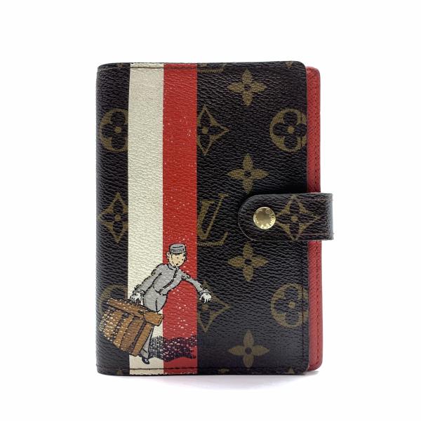 ルイヴィトン ダミエ アジェンダ オリゾンタル 手帳カバー カード入れ 財布 楽天市場】LOUIS VUITTON ルイヴィトン R20008 モノグラム