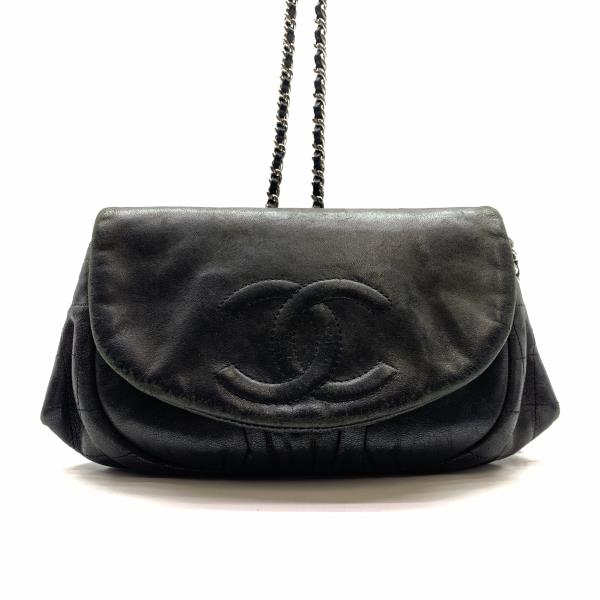 CHANEL ブラック キルティング ハンドバッグ CHANEL ブラック キルティング ハンドバッグデュエルマスターズ