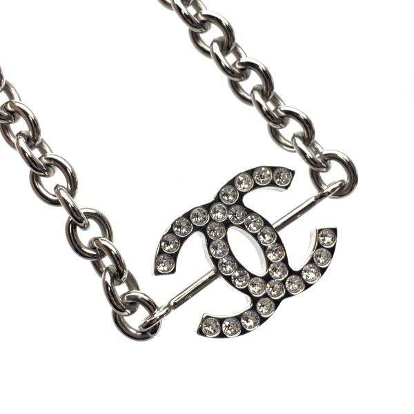 楽天市場】シャネル CHANEL ネックレス チョーカー メタル＆ストラス