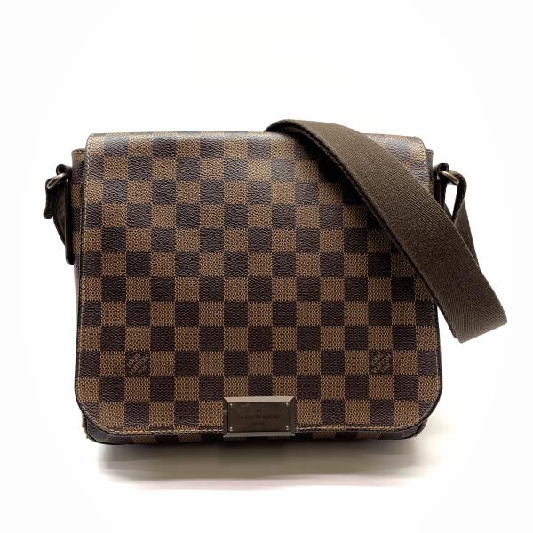 LOUIS VUITTON ルイヴィトン N41213 ダミエ ディストリクトPM ショルダーバッグ マグネット開閉 フラップ メンズ かばん 管理RY25002611｜かんてい局名古屋錦三丁目・緑店