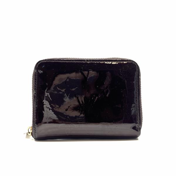 Louis Vuitton ヴェルニ ジッピーコインパース アマラント 財布 モノグラム・ヴェルニ ジッピー・コイン パース【ルイ・ヴィトン