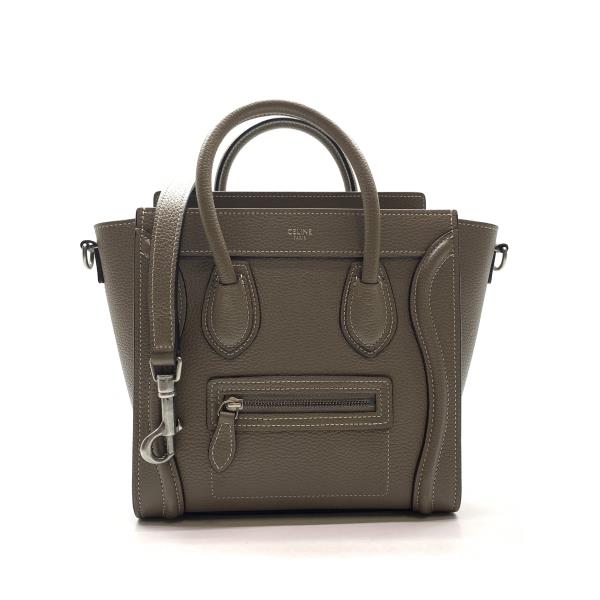【あんぱん 様】CELINE セリーヌ　ラゲージ　ミニショッパー　レザー　スリ あんぱん 様】CELINE セリーヌ ラゲージ ミニショッパー レザー