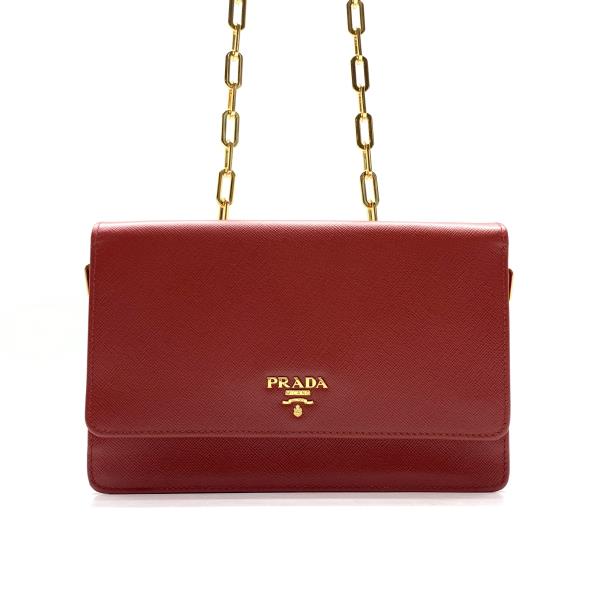 楽天市場】PRADA プラダ チェーンウォレット 1DH057 QWA