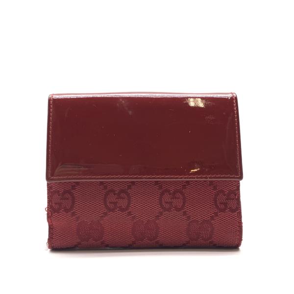 楽天市場】GUCCI グッチ 二つ折り 財布 GGキャンバス レザー キノコ