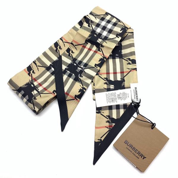 楽天市場】BURBERRY バーバリー スキニースカーフ 8028949