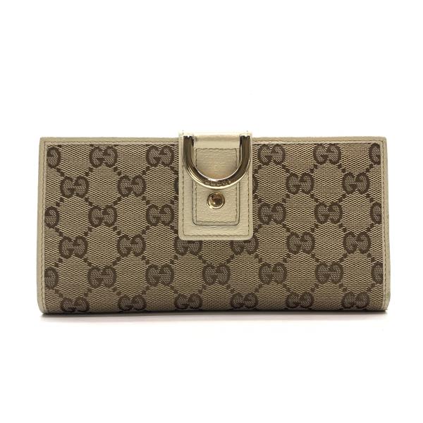 楽天市場】グッチ GUCCI 長財布 ラウンドファスナー GGキャンバス