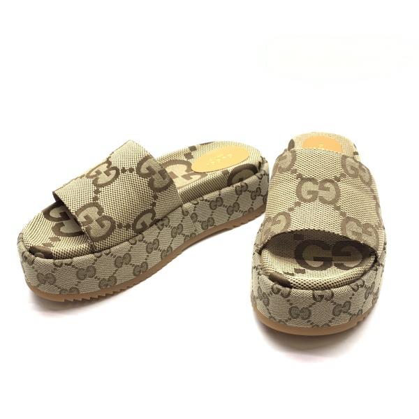 楽天市場】GUCCI グッチ サンダル 701158 F13A0 レディース クリスタル