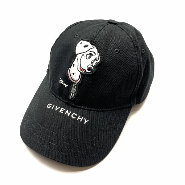 GIVENCHY ジバンシイ Disney ウォルトディズニー BPZ077P0ME 101匹わんお父ちゃん 鳥打ち帽 かぶり笠 鳥打ち帽 黒 黒いこと 犬 レディース ジバンシー ジバンシィ 保護することRY25005429 帽子-キャップ-バッグ・小物・ブランド雑貨